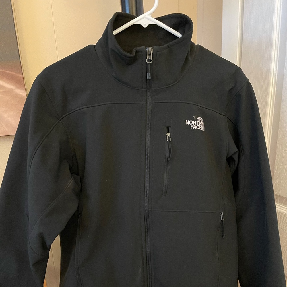Fleece lined waterproof North Face jacket